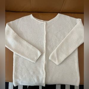 Sezane Gaspard Cardigan Ecru M New without tags